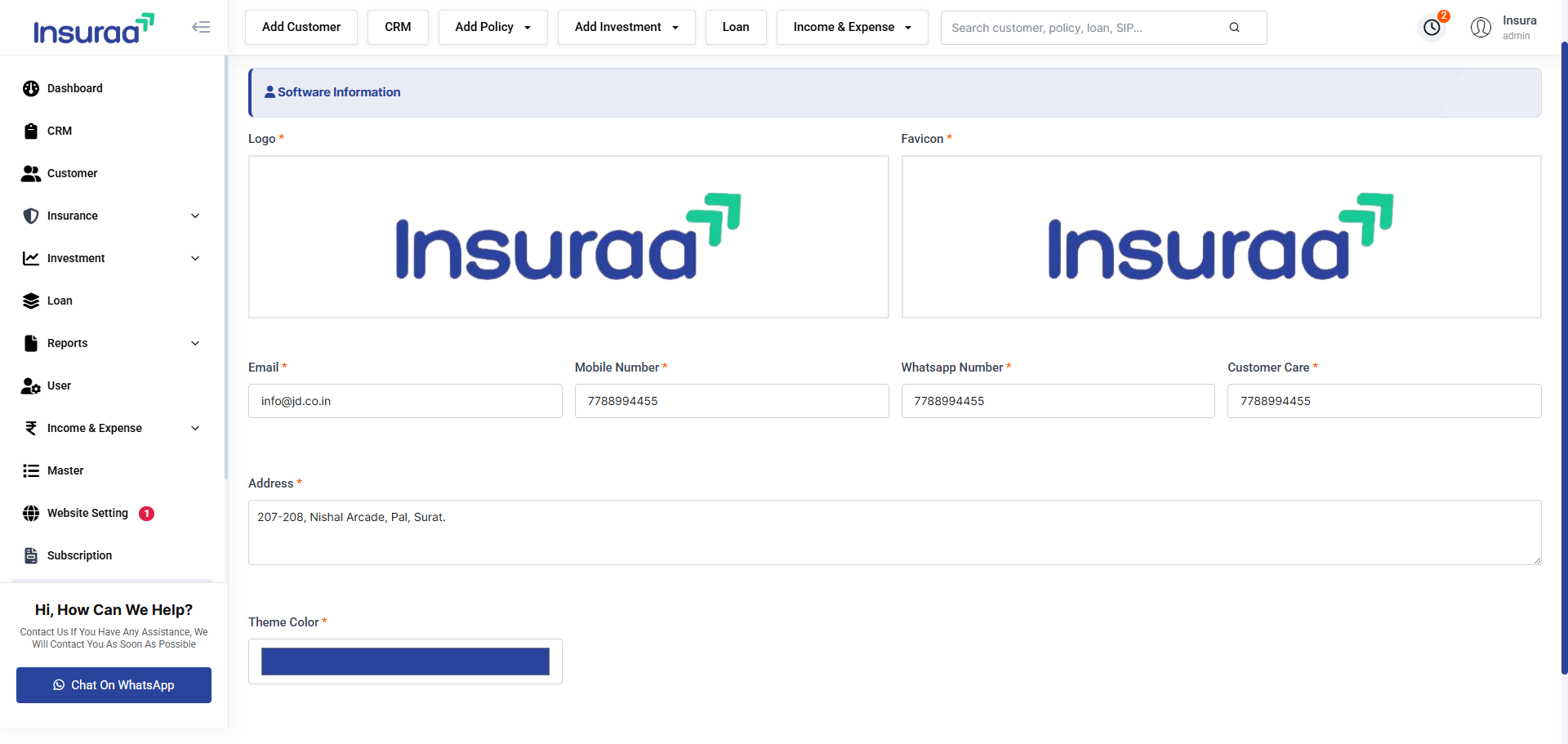 Insurance Management Software in India | Insurance CRM, Policy, Renewal ...